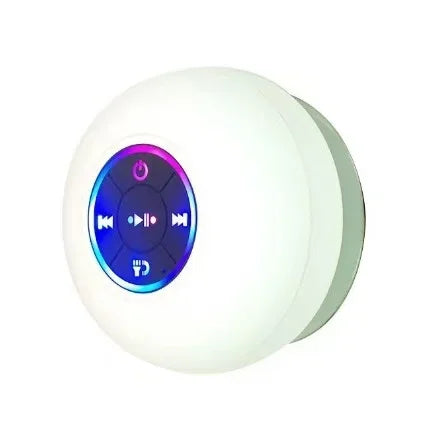 Portable Wireless Bluetooth Speaker – LED Waterproof Suction Cup Mini Stereo
